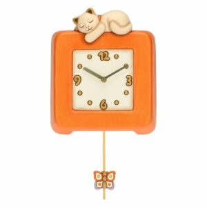 Orologio a pendolo THUN Country con gatto grande