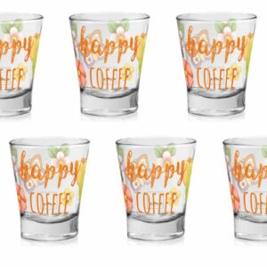 Conf  6 caffeini colorati happy country