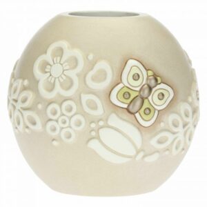 Vaso Prestige con farfalla e fiori piccolo