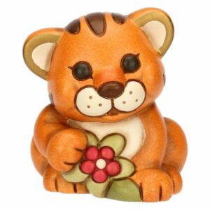 Tigre Thea con fiore THUN
