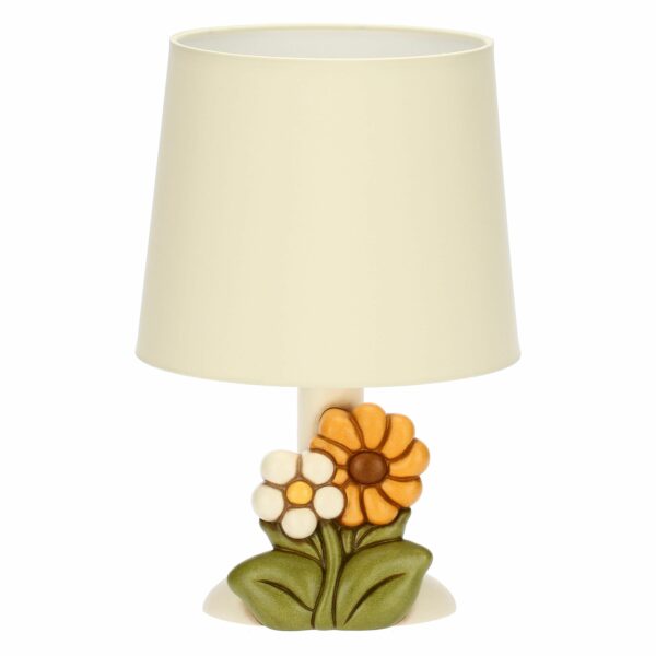 Lampada con fiore di calendula in ceramica Racconti d'Autunno, media THUN