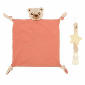 Confezione regalo doudou e portaciuccio Teddy Thun