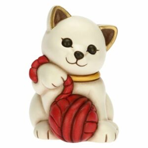 Gatto con gomitolo medio thun