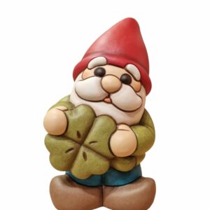 Gnomo Oliver con quadrifoglio Thun
