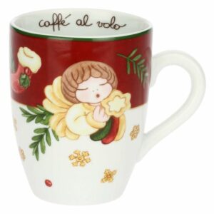 Mug con decori in porcellana Sorprese di Natale THUN