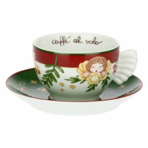 Set 2 tazze medie in porcellana Sorprese di Natale THUN