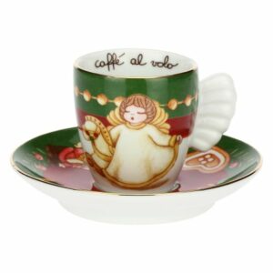 Tazzina caffè espresso Special Edition in porcellana Sorprese di Natale THUN