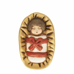 Gesù bambino Presepe Classico rosso THUN