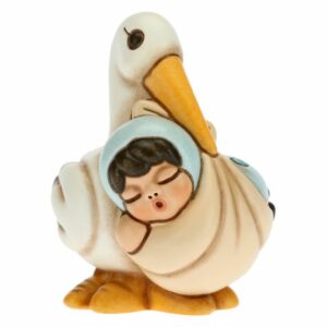 Cicogna nascita con bimbo piccolo THUN