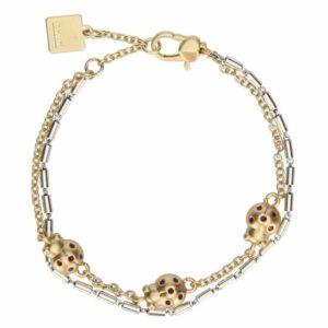 Bracciale THUN con coccinella e strass