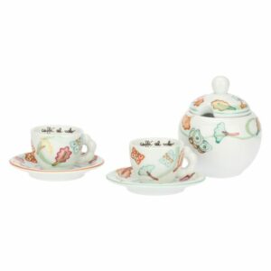 Set di 2 Tazzine Con Zuccheriera THUN Ricordi d'Autunno