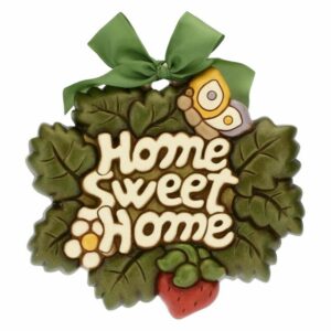 Formella sagomata Home sweet home grande thun