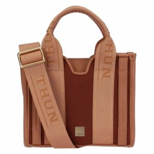 Borsa Shopper Thun in poliestere e ecopelle, piccola