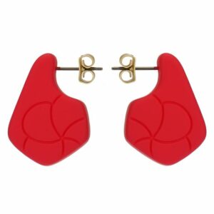 Orecchini pin in resina fiore thun