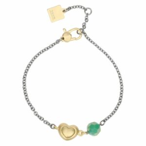 Bracciale con cuore e perlina Thun