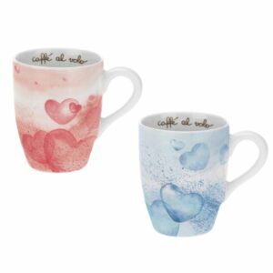 Set 2 mug in porcellana My Love Thun