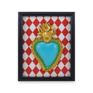 Cornice Cuore Sacro Rettangolare Henriette