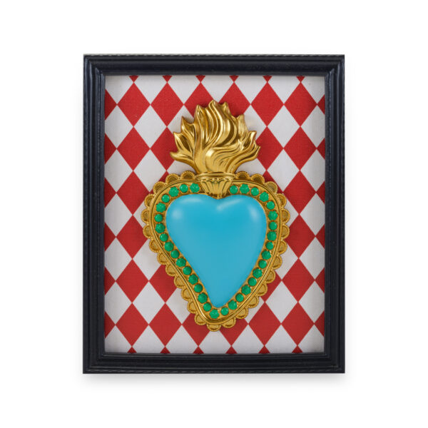 Cornice Cuore Sacro Rettangolare Henriette