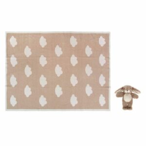 Set regalo peluche con copertina in cotone Dolce Fattoria thun