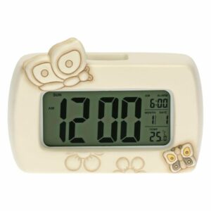 Orologio digitale Elegance con farfalle e fiori medio THUN