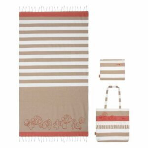 Set borsa, pochette e telo mare Mare da amare THUN