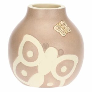 Vaso in ceramica Iconic Elegance rosa, piccolo Thun