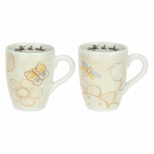 Set 2 mug in porcellana Elegance THUN