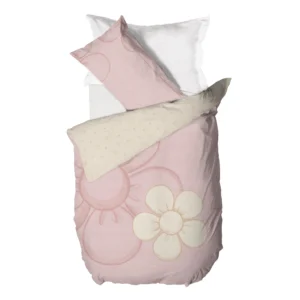THUN® Parure Copripiumino Singolo Iconic Elegance Daisy Pink