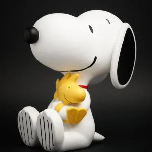 SNOOPY WOODSTOCK WHITE BLOGO