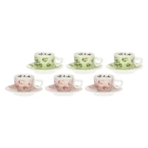 Set 6 tazzine espresso Cuori in fiore Thun