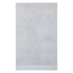 Telo doccia Iconic Elegance THUN azzurro in morbido cotone, elegante e raffinato, ideale per bagno, palestra o spa.
