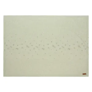 Tovaglia in cotone Country THUN color corda con motivo floreale tono su tono