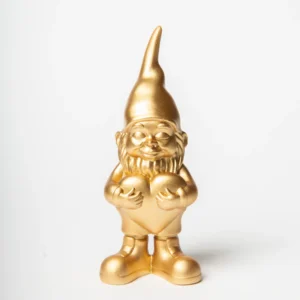 LOVER GOLD 12 CM Nano con cuore dorato Blogo