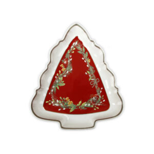 Antipastiera a forma d'albero collezione Carol, Natale di Brandani