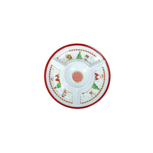Antipastiera Melamina, natale Brandani - Collezione Racconti
