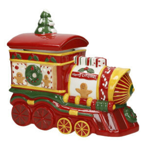 Barattolo a forma di treno dolomite, Brandani Natale