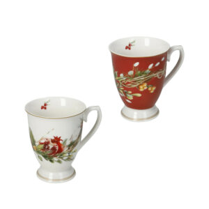 Set 2 Mug Collezione Carol Natalizia - Natale di Brandani
