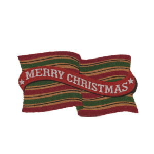 Zerbino Merry Christmas 75x45 L'oca Nera