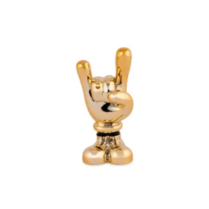Tiè Mano Corna Oro - Versione piccola 11 cm- Mia Design