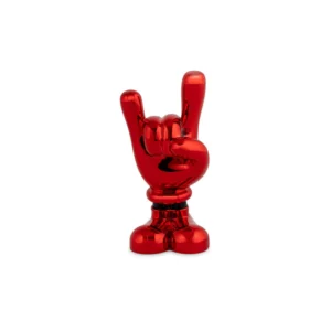 Tiè Mano Corna Rossa - Versione piccola 11 cm- Mia Design