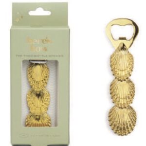 L'APRIBOTTIGLIE THEO IN ACCIAIO INOSSIDABILE ORO - IdeA Regalo