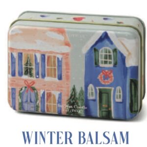 Candle CHRISTMAS – Candele in Latta - profumo di balsamo invernale – Idea Regalo