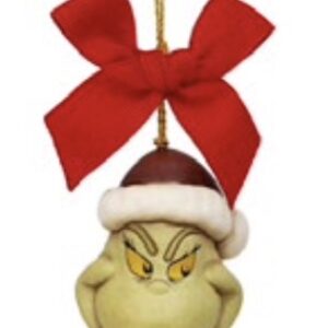 Addobbo natalizio Grinch in ceramica, piccolo Thun