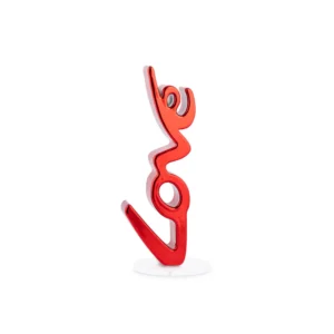 Scritta Love in resina rossa - 3DLove Small - Mia design