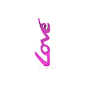 Scritta Love in resina color fucsia- 3DLove Small - Mia design