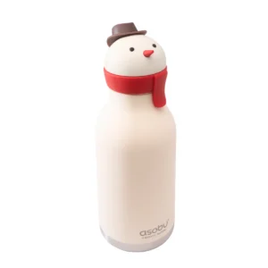 Bottiglia - Borraccia termica Pupazzo di Neve - Collezione Bestie - Asobu