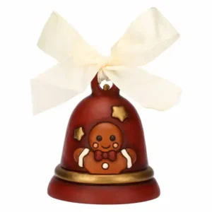 Campanella Limited Edition 2025 con Pepi in ceramica, rosso Thun