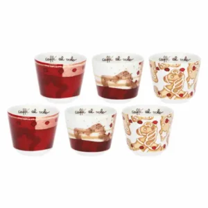 Set 6 caffeini in porcellana Thunland Thun