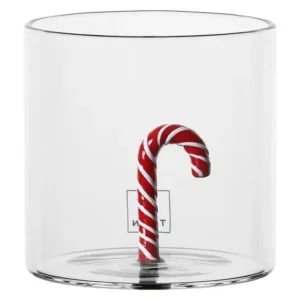 Set 2 bicchieri con bastoncino di zucchero Thunland Thun