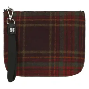 Pochette in tartan scuro, piccola Thun